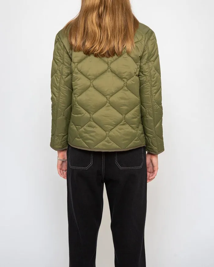 Emma Liner Jacket Relaxed Fit 8211 Clover Women Deus Ex Machina Outerwear Emma Liner Jacket Relaxed Fit 8211 Clover Women Deus Ex Machina Outerwear