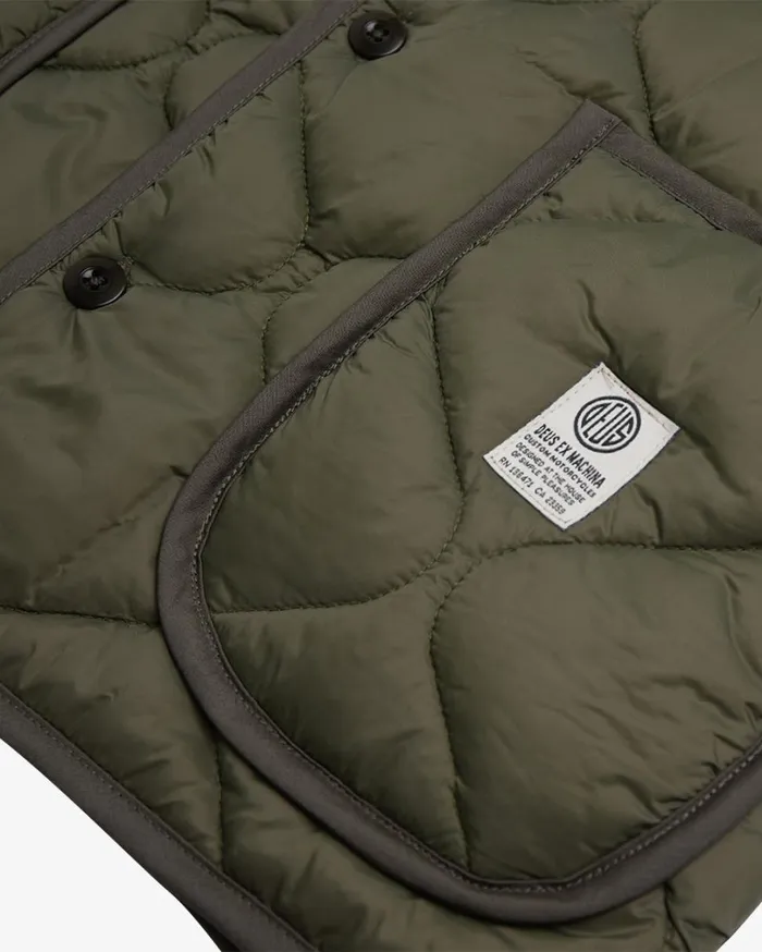 Emma Liner Jacket Relaxed Fit 8211 Clover Women Deus Ex Machina Outerwear Emma Liner Jacket Relaxed Fit 8211 Clover Women Deus Ex Machina Outerwear