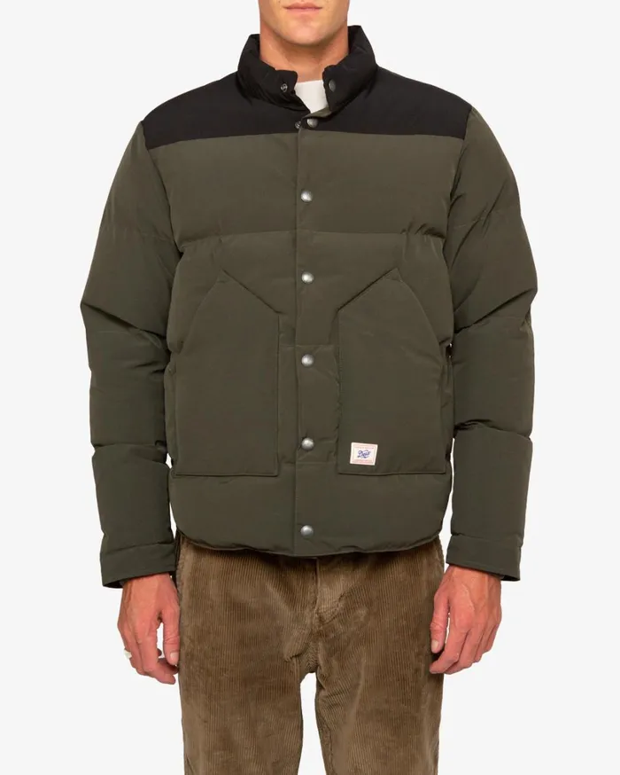 Evans Padded Jacket 8211 Forest Night Men Deus Ex Machina Jackets