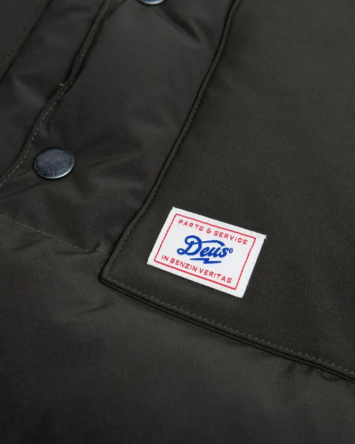 Evans Padded Jacket 8211 Forest Night Men Deus Ex Machina Jackets Evans Padded Jacket 8211 Forest Night Men Deus Ex Machina Jackets