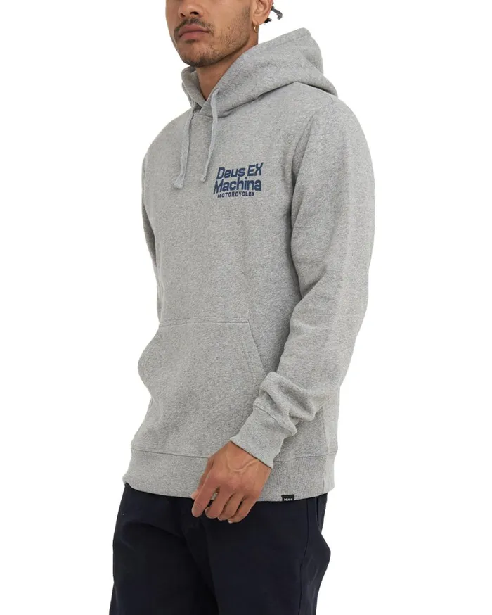 Extremity Hoodie 8211 Grey Marle Men Deus Ex Machina Hoodies and Sweaters
