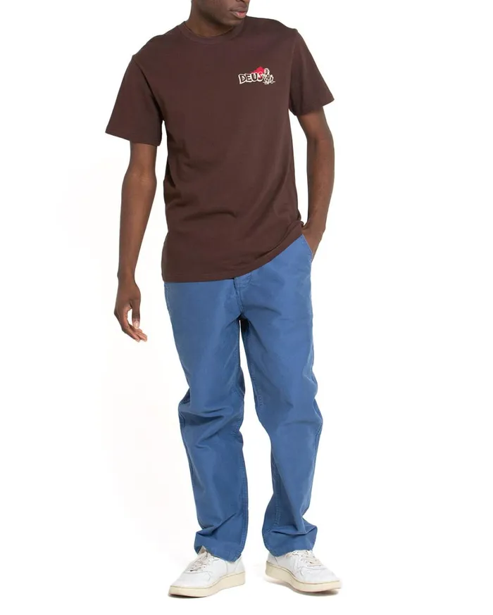 Flash Tee 8211 Choc Brown Men Deus Ex Machina Tees