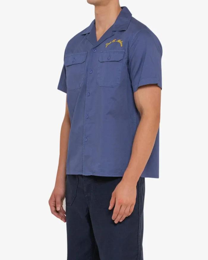 Fleetwood Shirt 8211 Dusty Blue Men Deus Ex Machina Shirts Fleetwood Shirt 8211 Dusty Blue Men Deus Ex Machina Shirts