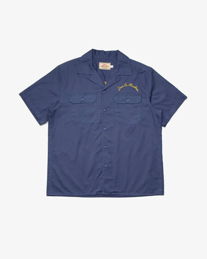 Fleetwood Shirt 8211 Dusty Blue Men Deus Ex Machina Shirts Fleetwood Shirt 8211 Dusty Blue Men Deus Ex Machina Shirts