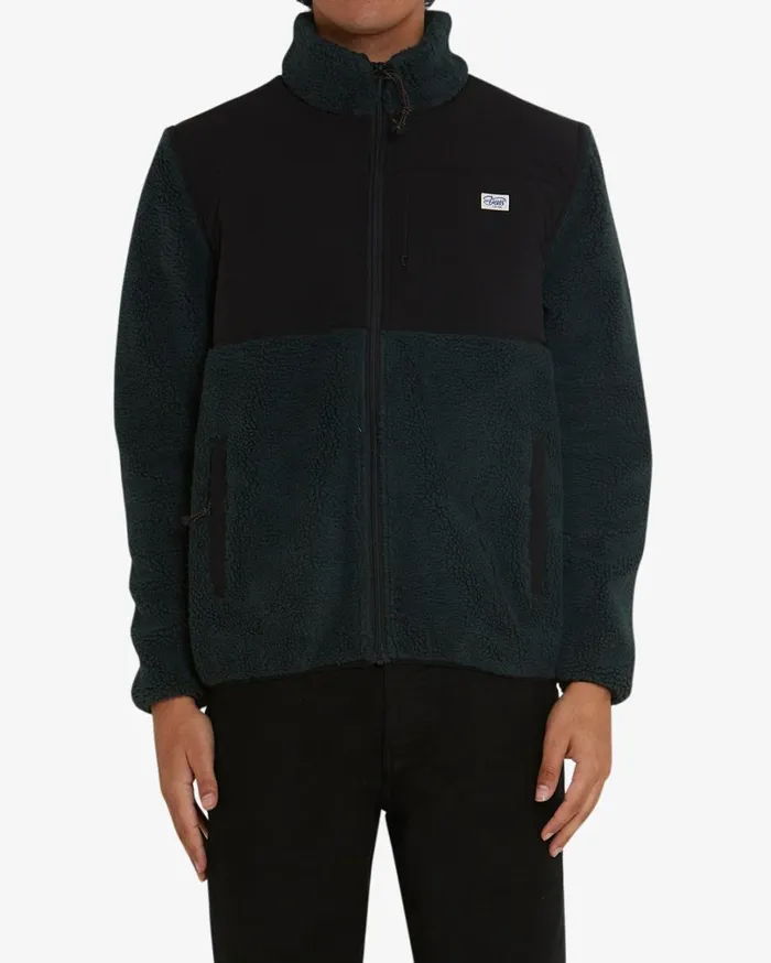 Fletcher Panel Fleece Regular Fit 8211 Green Gables Men Deus Ex Machina Hoodies and Sweaters