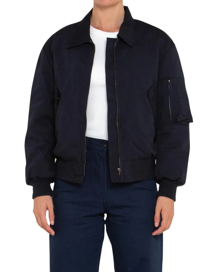 Flight Jacket 8211 Navy Women Deus Ex Machina Outerwear