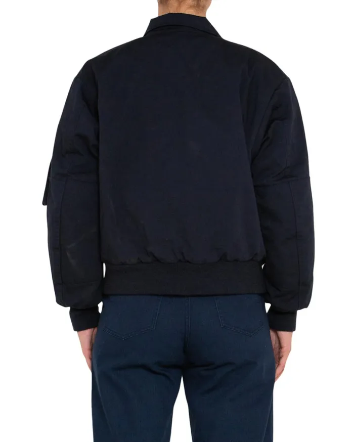 Flight Jacket 8211 Navy Women Deus Ex Machina Outerwear Flight Jacket 8211 Navy Women Deus Ex Machina Outerwear