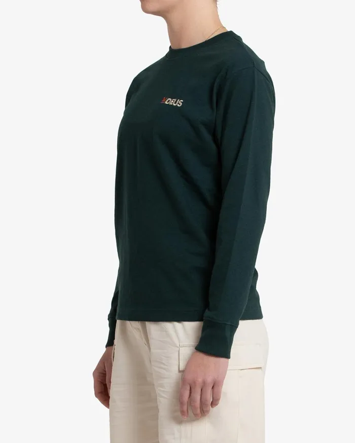 Foxtrot Long Sleeve Tee 8211 Trek Green Women Deus Ex Machina Tees Foxtrot Long Sleeve Tee 8211 Trek Green Women Deus Ex Machina Tees