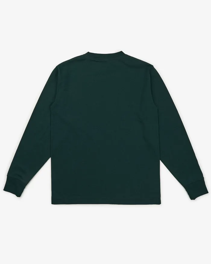 Foxtrot Long Sleeve Tee 8211 Trek Green Women Deus Ex Machina Tees Foxtrot Long Sleeve Tee 8211 Trek Green Women Deus Ex Machina Tees