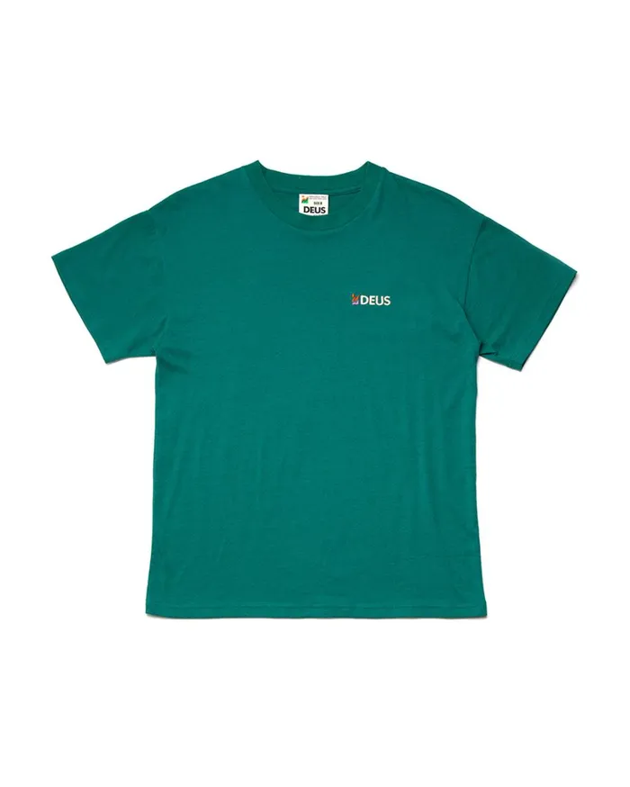Foxtrot Tee 8211 Alpine Green Women Deus Ex Machina Tees Foxtrot Tee 8211 Alpine Green Women Deus Ex Machina Tees