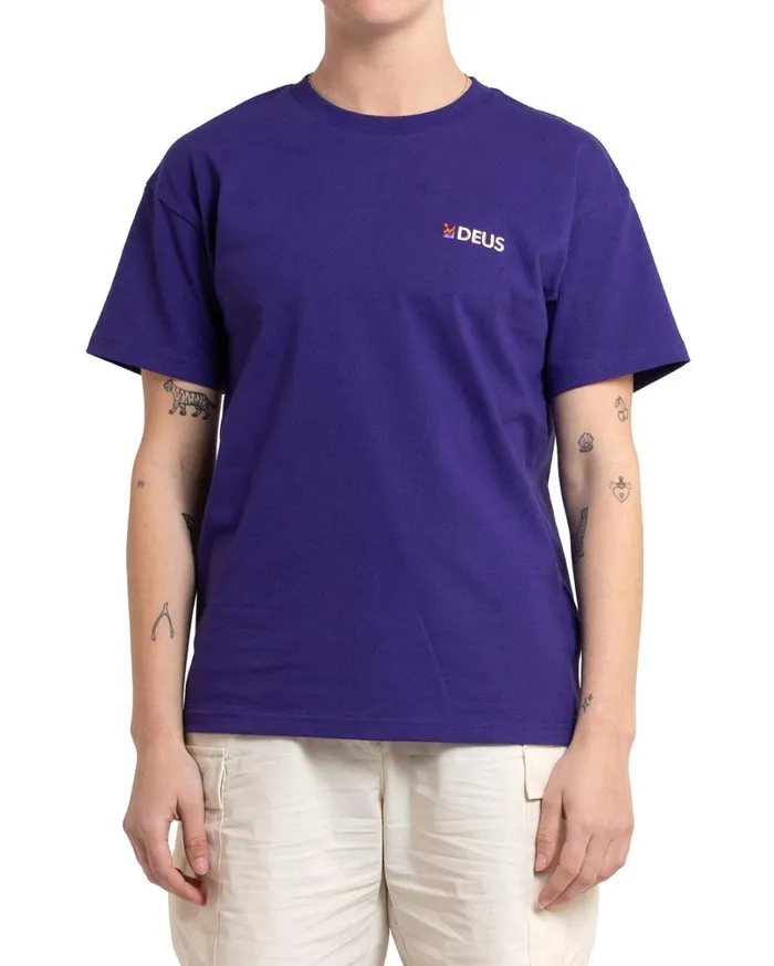 Foxtrot Tee 8211 Deep Blue Women Deus Ex Machina Tees