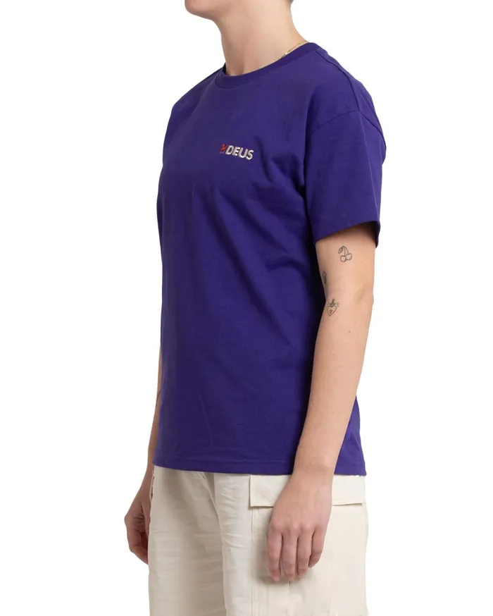 Foxtrot Tee 8211 Deep Blue Women Deus Ex Machina Tees Foxtrot Tee 8211 Deep Blue Women Deus Ex Machina Tees