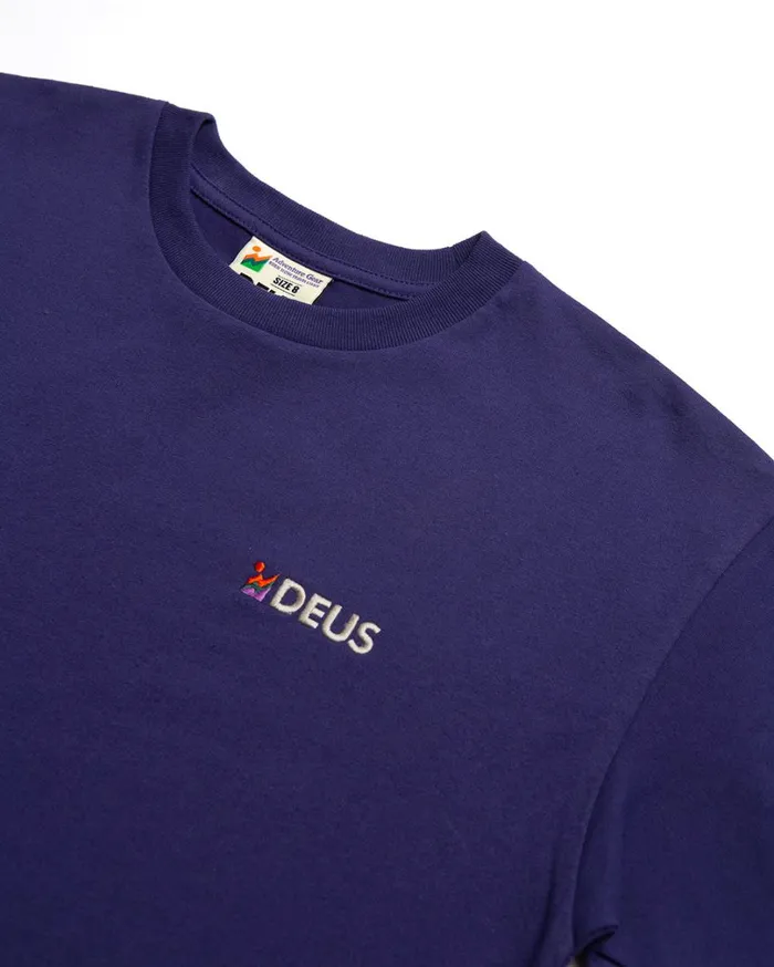 Foxtrot Tee 8211 Deep Blue Women Deus Ex Machina Tees Foxtrot Tee 8211 Deep Blue Women Deus Ex Machina Tees