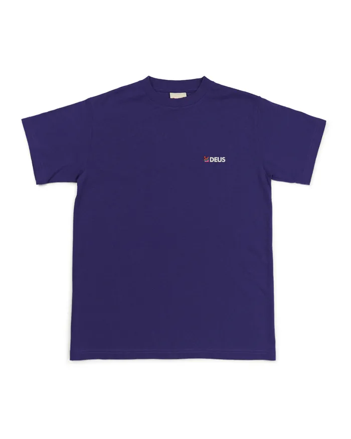 Foxtrot Tee 8211 Deep Blue Women Deus Ex Machina Tees Foxtrot Tee 8211 Deep Blue Women Deus Ex Machina Tees