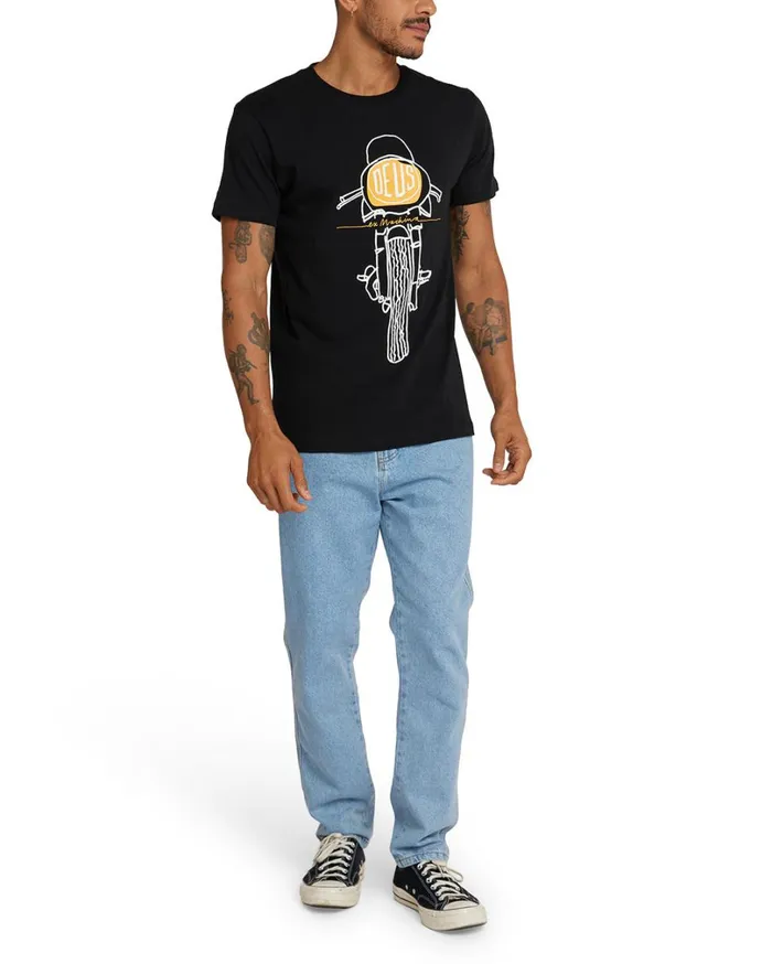 Frontal Matchless Tee 8211 Black Men Deus Ex Machina Tees Frontal Matchless Tee 8211 Black Men Deus Ex Machina Tees