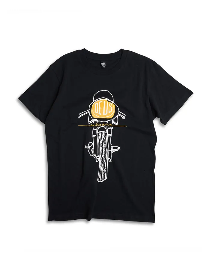 Frontal Matchless Tee 8211 Black Men Deus Ex Machina Tees Frontal Matchless Tee 8211 Black Men Deus Ex Machina Tees