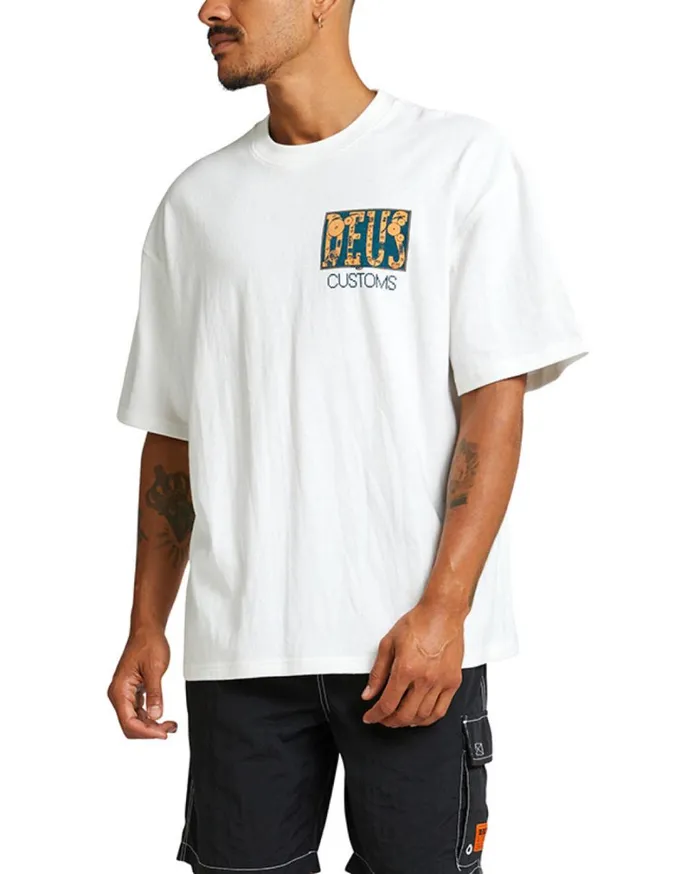 Full Circuit Tee 8211 Vintage White Men Deus Ex Machina Tees