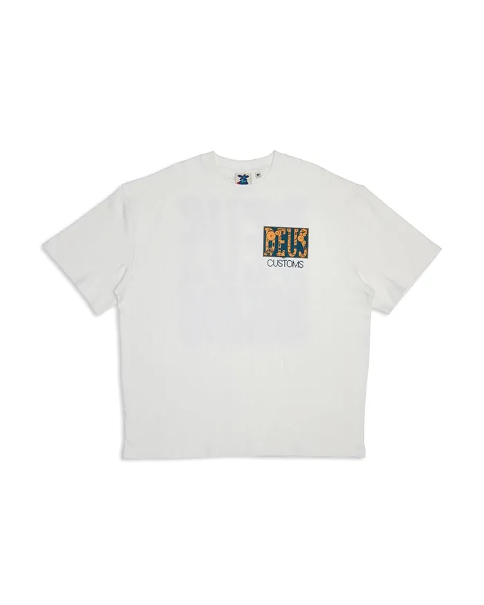 Full Circuit Tee 8211 Vintage White Men Deus Ex Machina Tees Full Circuit Tee 8211 Vintage White Men Deus Ex Machina Tees