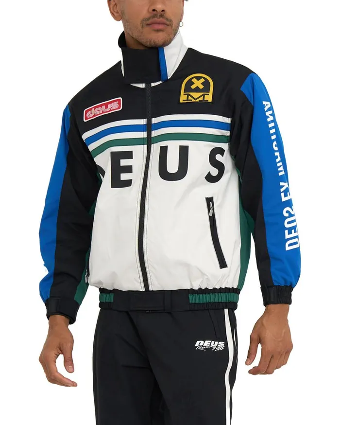 Full Course Jacket 8211 Trackside Combo Men Deus Ex Machina Jackets