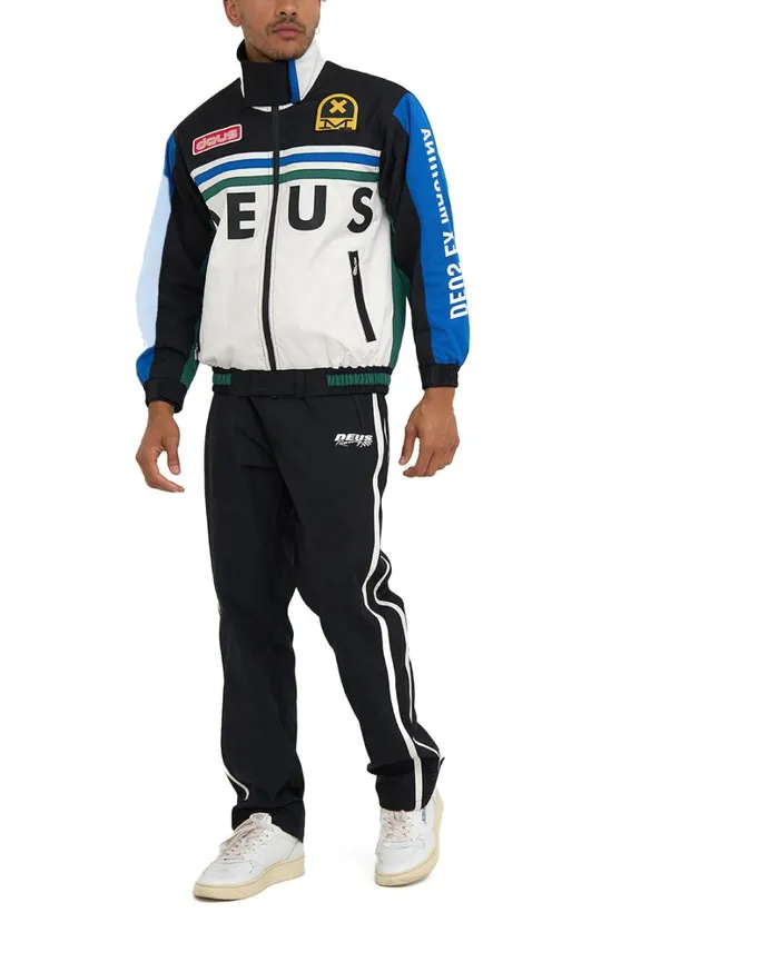 Full Course Jacket 8211 Trackside Combo Men Deus Ex Machina Jackets Full Course Jacket 8211 Trackside Combo Men Deus Ex Machina Jackets