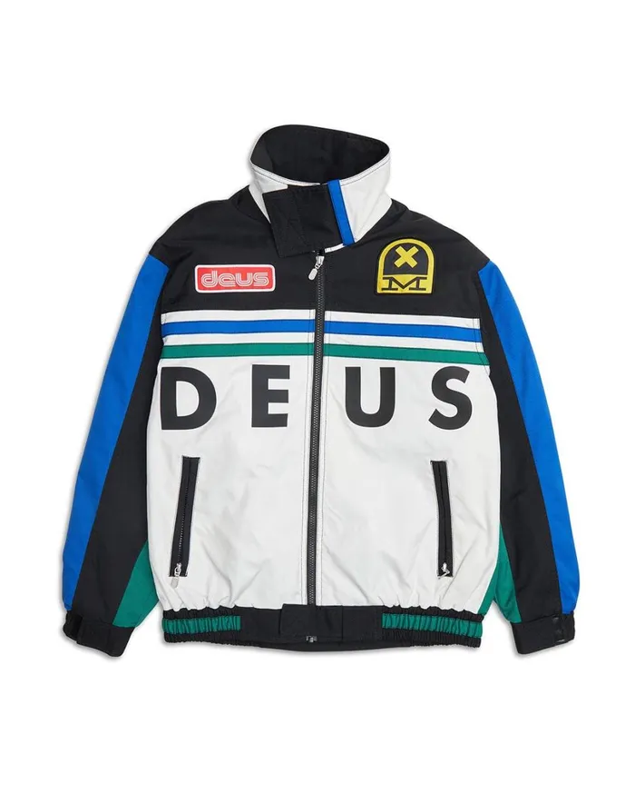 Full Course Jacket 8211 Trackside Combo Men Deus Ex Machina Jackets Full Course Jacket 8211 Trackside Combo Men Deus Ex Machina Jackets