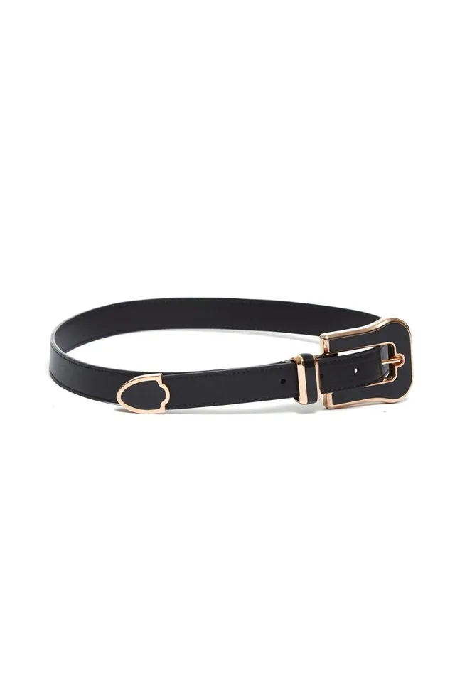 Gabriela Hearst Belts Women Austine Belt In Black Leather