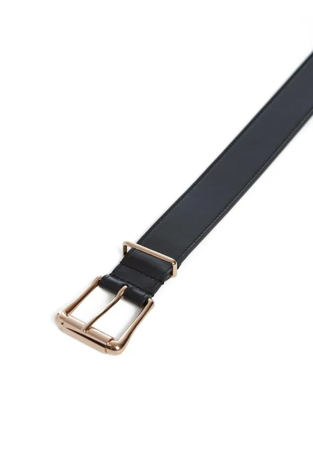 Gabriela Hearst Belts Women Laird Belt In Black Leather