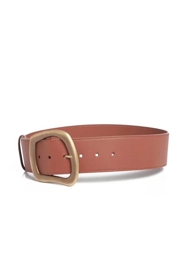 Gabriela Hearst Belts Women Large Simone Belt In Cognac Leather