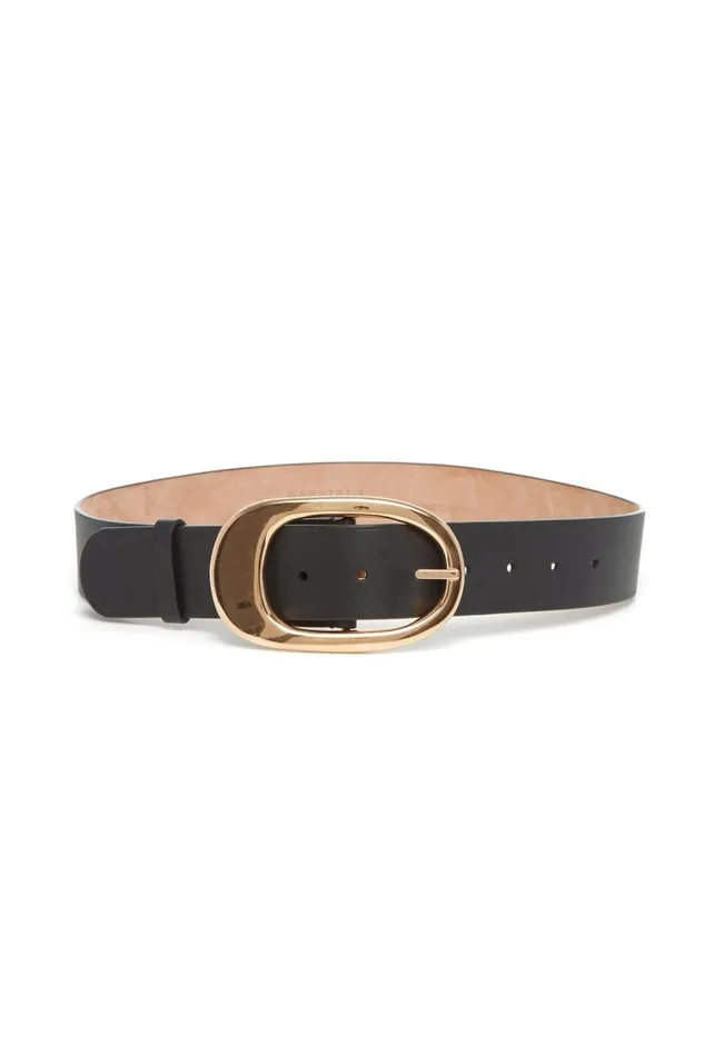 Gabriela Hearst Belts Women Lozewce Belt In Black Leather