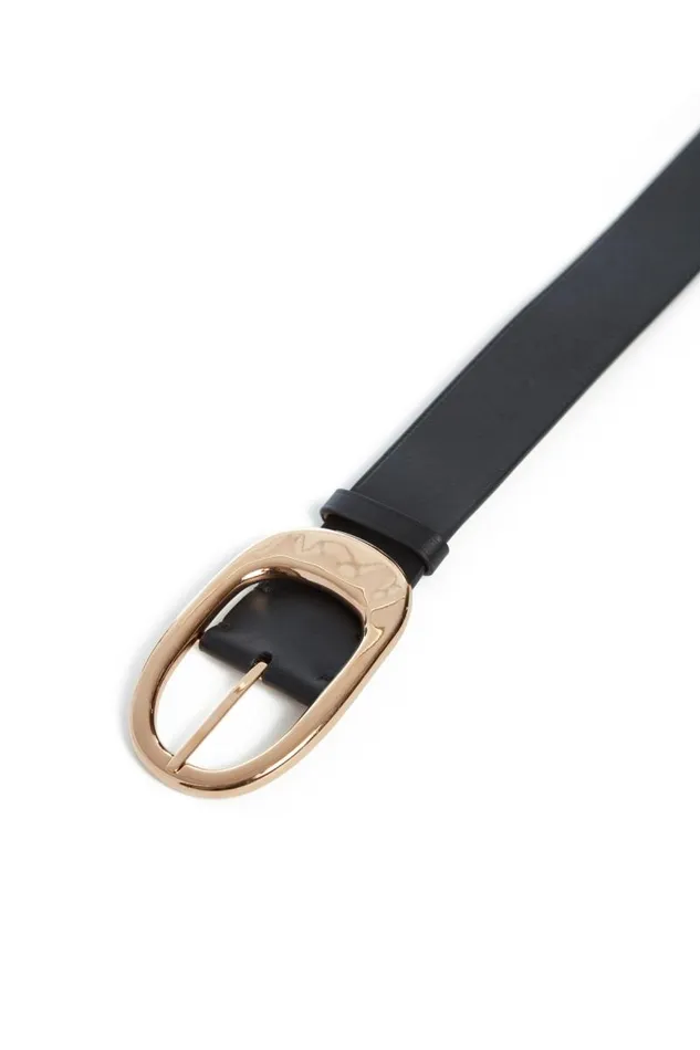 Gabriela Hearst Belts Women Lozewce Belt In Black Leather