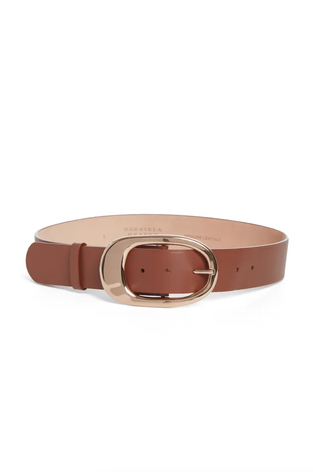 Gabriela Hearst Belts Women Lozewce Belt In Cognac Leather