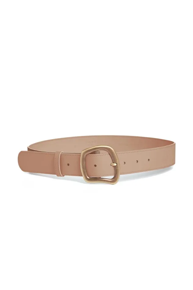 Gabriela Hearst Belts Women Simone Belt In Nude Leather