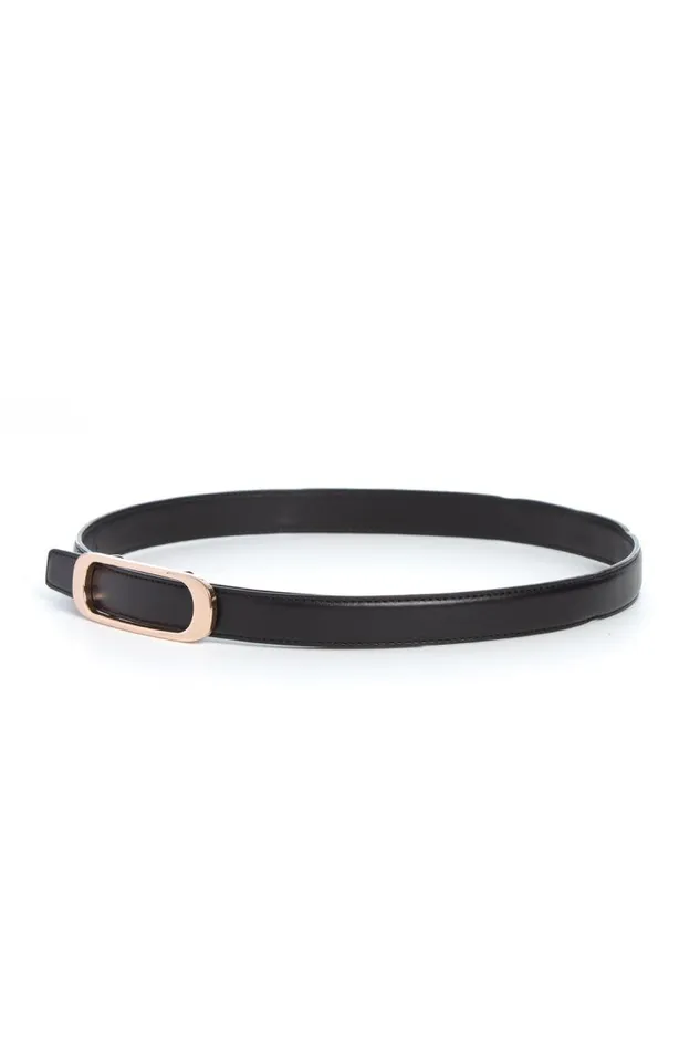 Gabriela Hearst Belts Women Timon Belt In Black Leather