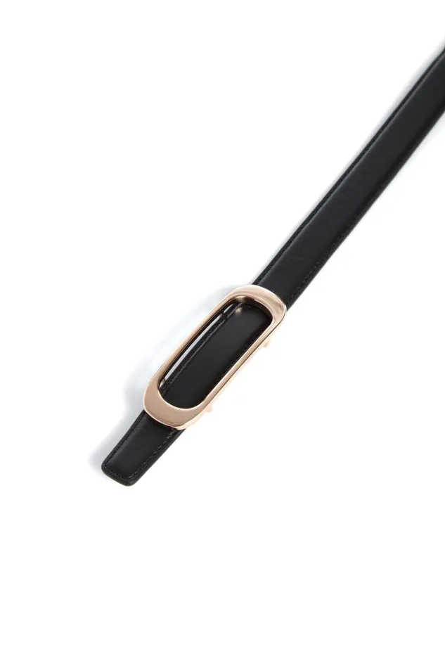 Gabriela Hearst Belts Women Timon Belt In Black Leather