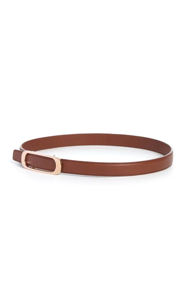 Gabriela Hearst Belts Women Timon Belt In Cognac Leather