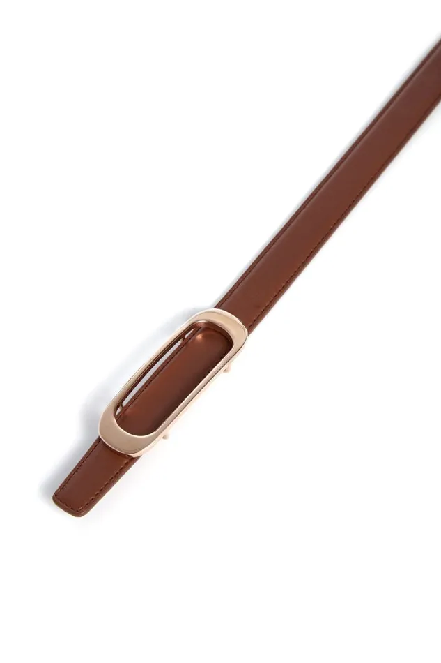 Gabriela Hearst Belts Women Timon Belt In Cognac Leather