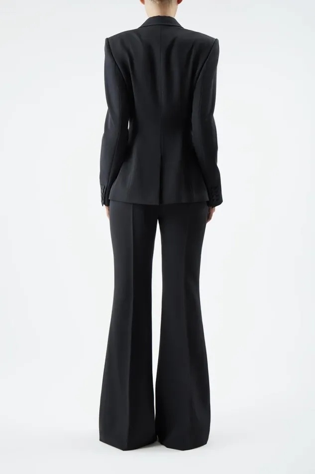 Gabriela Hearst Blazers and Vests Women Bertha Blazer In Charcoal Virgin Wool