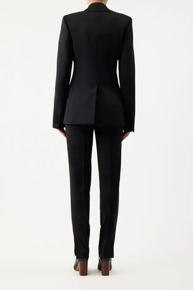 Gabriela Hearst Blazers and Vests Women Leiva Blazer In Black Sportswear Wool