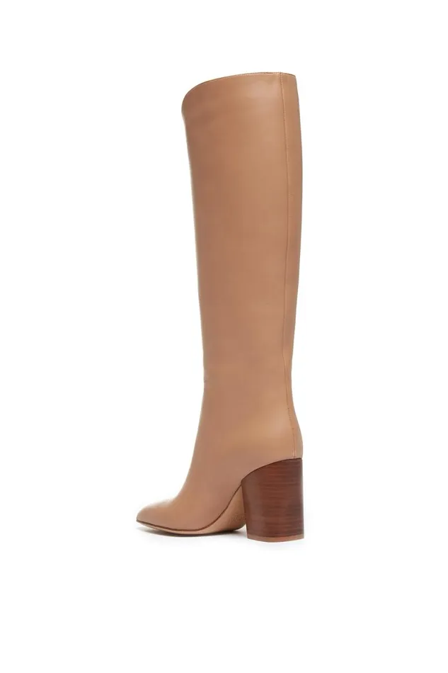 Gabriela Hearst Boots Women Cora Knee High Boot In Camel Leather