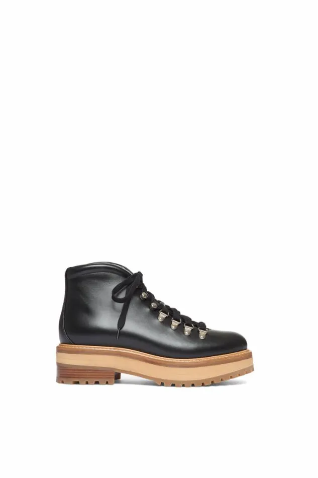 Gabriela Hearst Boots Women Kash Hiking Boot In Black Leather
