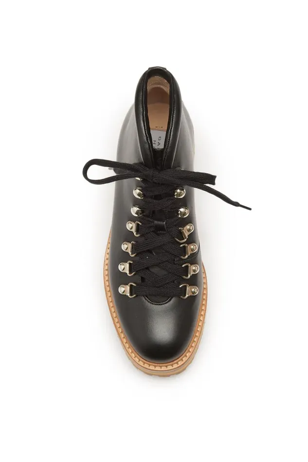 Gabriela Hearst Boots Women Kash Hiking Boot In Black Leather