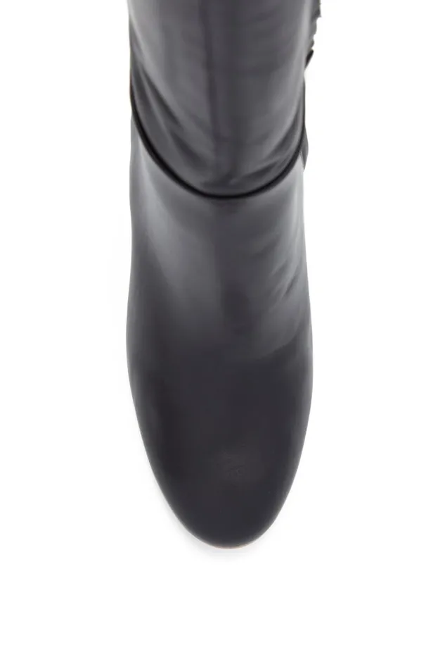 Gabriela Hearst Boots Women Linda OvertheKnee Boot In Black Leather
