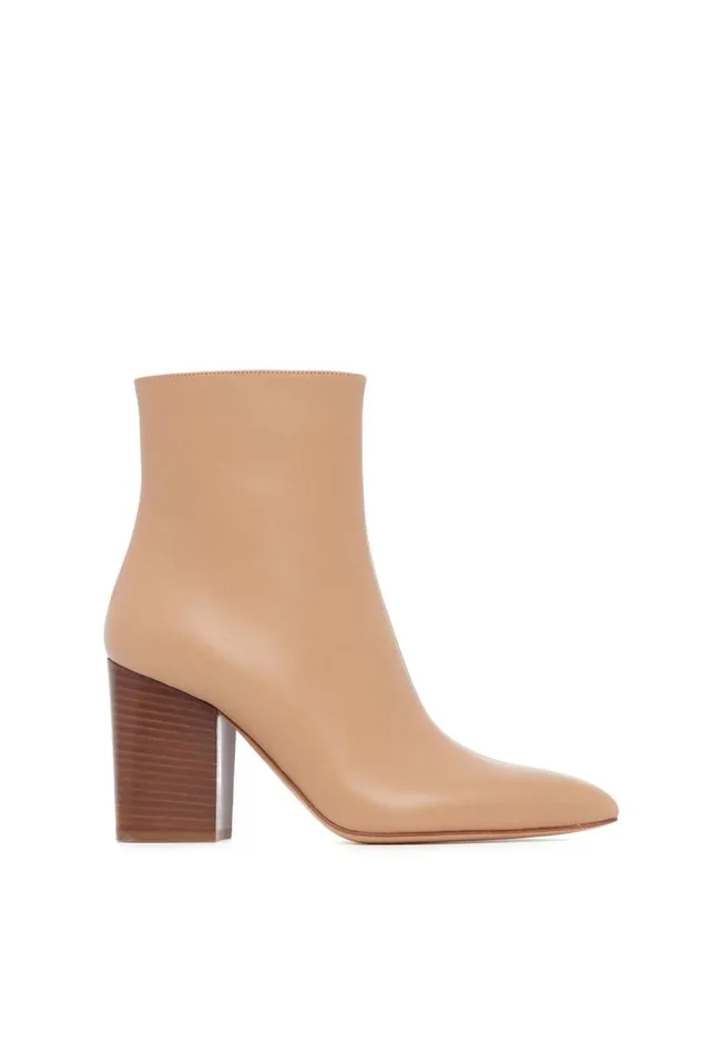 Gabriela Hearst Boots Women Rio Ankle Boot In Dark Caramel Leather