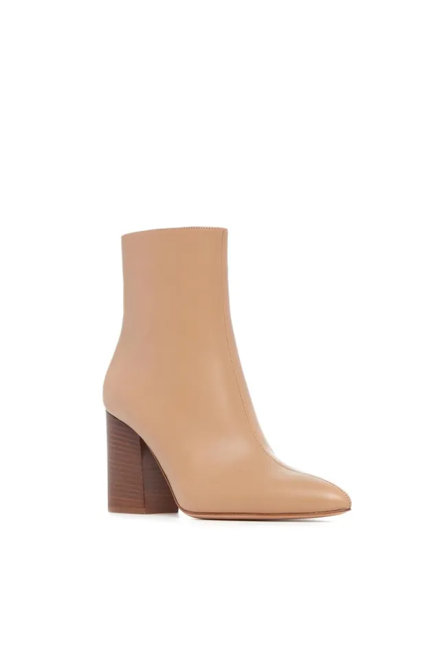 Gabriela Hearst Boots Women Rio Ankle Boot In Dark Caramel Leather