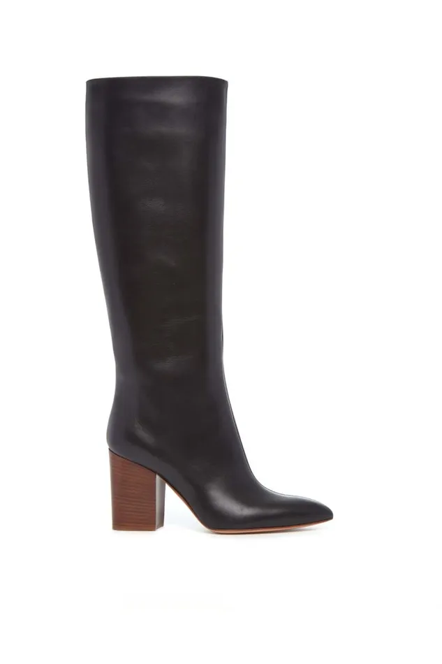 Gabriela Hearst Boots Women Sascha Knee High Boot In Black Leather