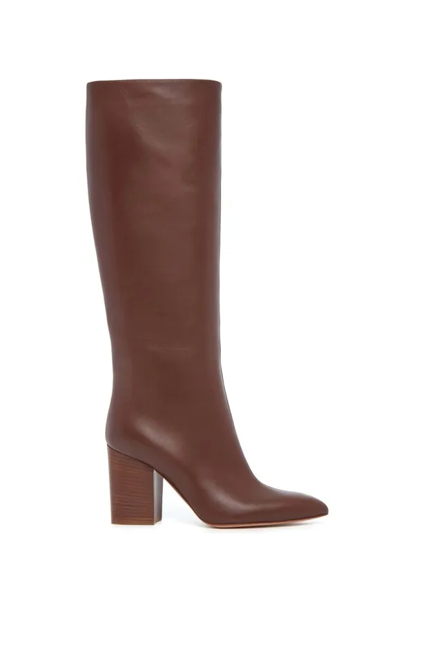 Gabriela Hearst Boots Women Sascha Knee High Boot In Cognac Leather