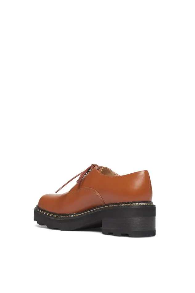 Gabriela Hearst Boots Women Tera Brogue In Cognac Leather