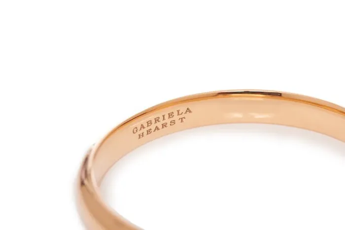 Gabriela Hearst Bracelets Women Vitreous Enamel And 18kt Gold Bangle