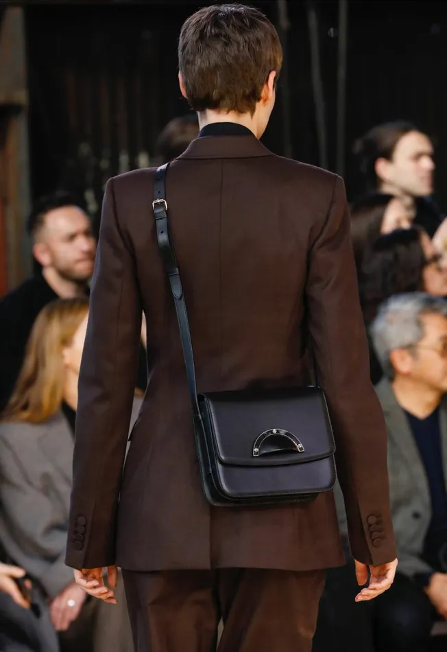 Gabriela Hearst Crossbody Bags WomenMen Bethania Crossbody Box Bag In Black Leather