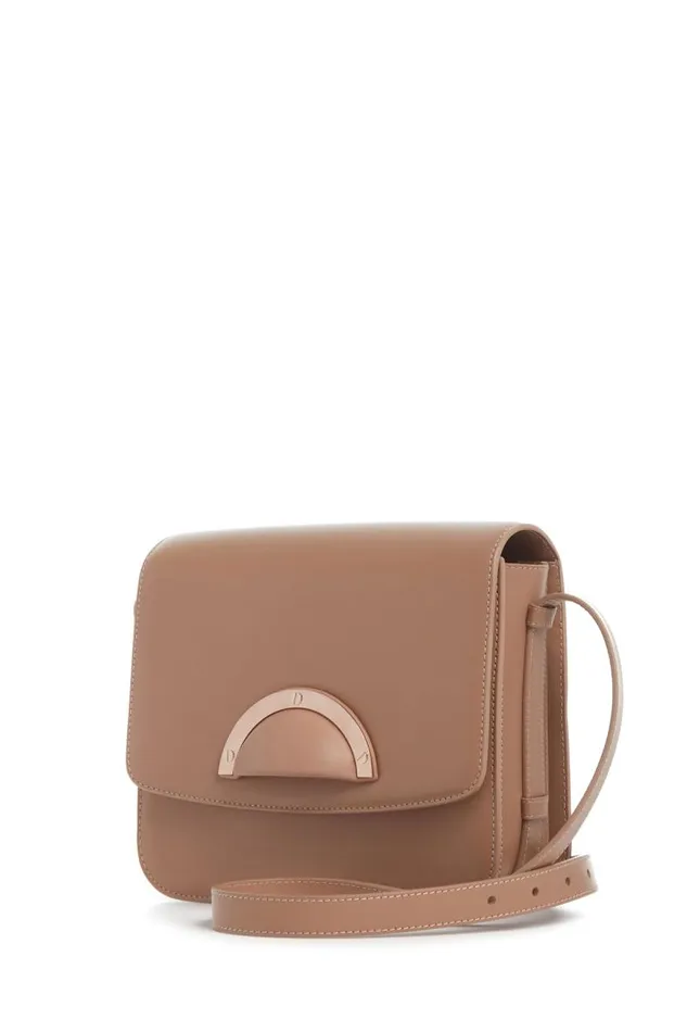 Gabriela Hearst Crossbody Bags WomenMen Bethania Crossbody Box Bag In Nude Leather